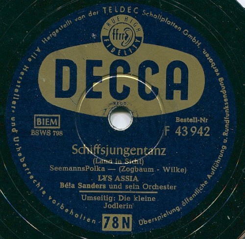 Schiffsjungentanz (Land in Sicht)