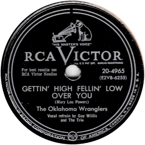 Gettin' High Feelin' Low Over You / Green Back Dollar