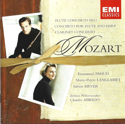 Flute Concerto no. 1 / Concerto for Flute and Harp / Clarinet Concerto