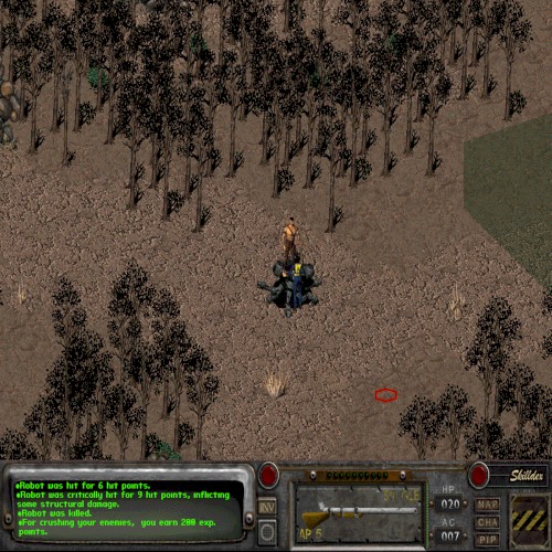 Playing A Bit Of Fallout 2 (With The Fan On)