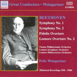 Symphony no. 1 / Symphony no. 2 / Fidelio Overture / Leonore Overture no. 2