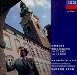 Piano Concertos No. 22, K. 482, No. 23, K. 488