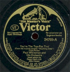 You're the Top / I Get a Kick Out of You