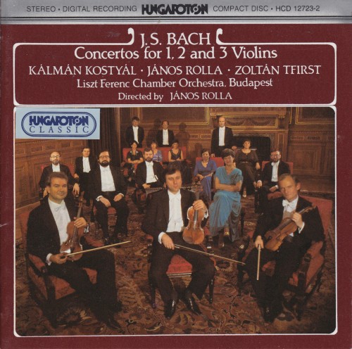 Concertos for 1, 2 and 3 Violins
