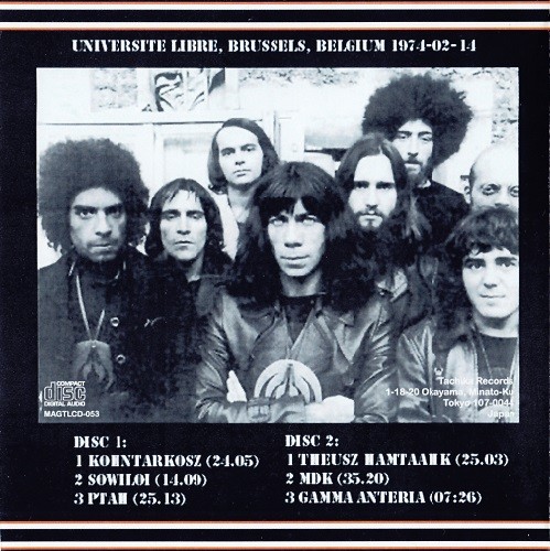 Live Brussels 1974
