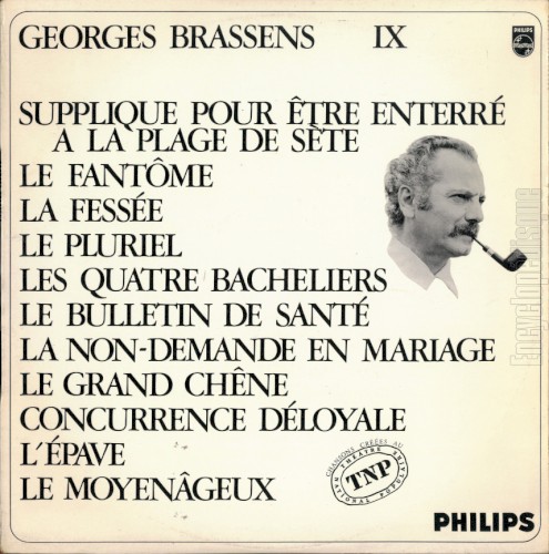 Volume 9 : Supplique pour être enterré à la plage de Sète
