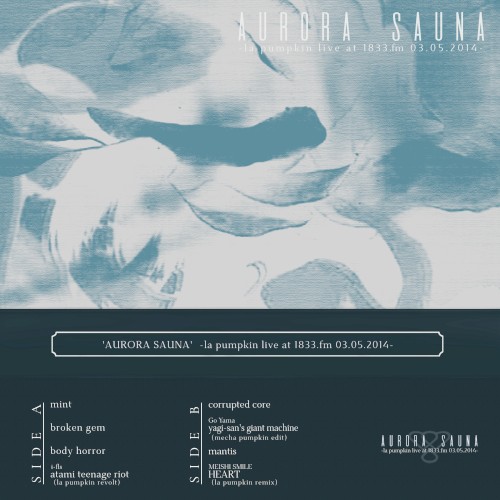 'AURORA SAUNA' -la pumpkin live at 1833.fm 03.05.2014-