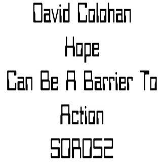 Hope Can Be a Barrier to Action