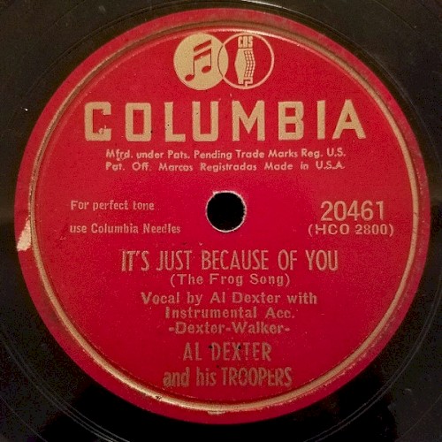 It's Just Because of You (The Frog Song) / I Cry When I'm Blue
