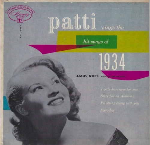 Patti Sings the Hit Songs of 1934