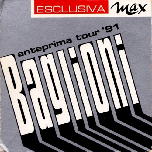 Anteprima tour '91 Baglioni