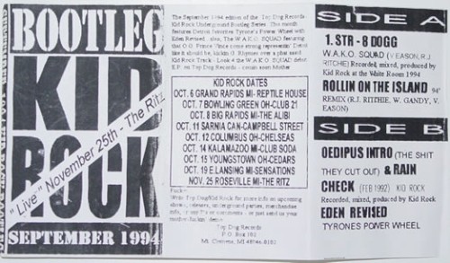 Bootleg, September 1994