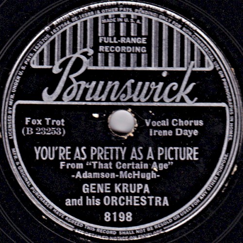You’re as Pretty as a Picture / Rhythm Jam