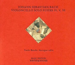 Violoncello Solo Suites IV, V, VI