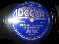 Serenade to Nobody in Particular / Dorsey Dervish