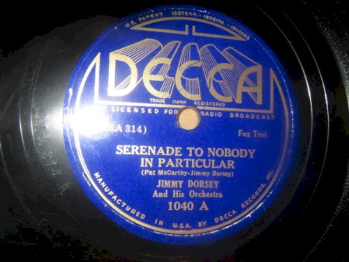 Serenade to Nobody in Particular / Dorsey Dervish