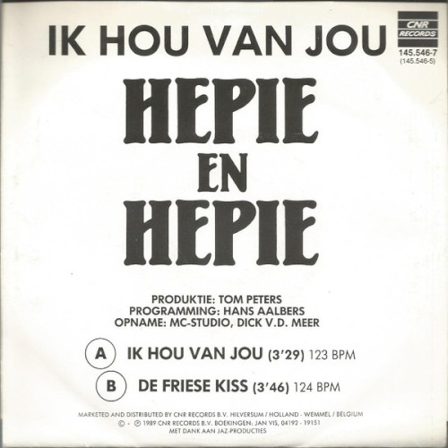 Ik hou van jou / De Friese kiss