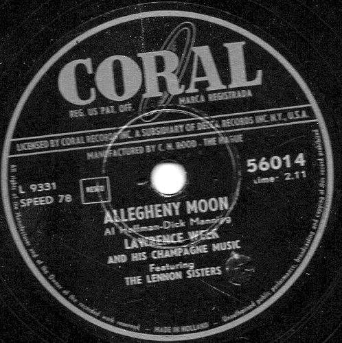 Allegheny Moon / Lola O'Brien
