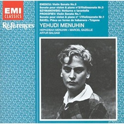 Enescu: Violin Sonata no. 3 / Szymanowski: Notturno e tarantella / Prokofiev: Violin Sonata no. 1 / Ravel: Pièce en forme de habanera / Tzigane
