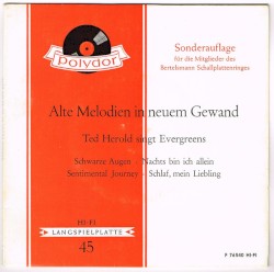Alte Melodien in neuem Gewand - Ted Herold singt Evergreens