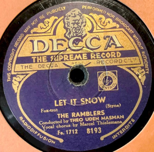 Let It Snow / Swing Me To Sleep Drummerman
