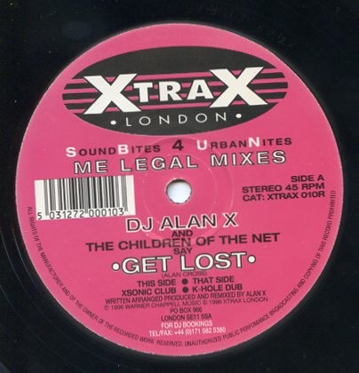 Get Lost (Me Legal Mixes)