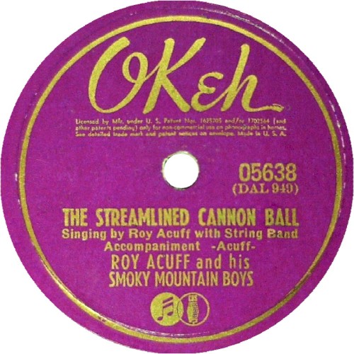 The Streamlined Cannon Ball / Mule Skinner Blues (Blue Yodel #8)