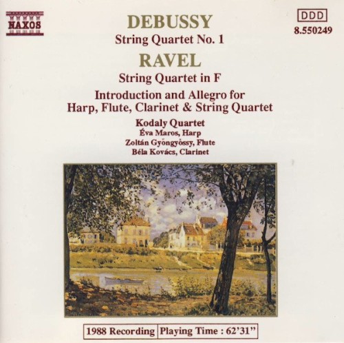 Debussy: String Quartet No. 1 / Ravel: String Quartet in F / Introduction and Allegro