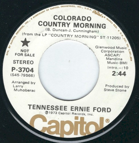 Colorado Country Morning