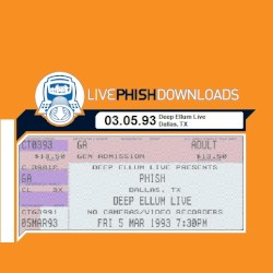 1993-03-05: Deep Ellum Live, Dallas, TX, USA