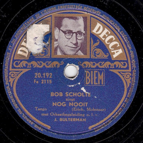 Nog nooit / In mijn hart klinkt muziek
