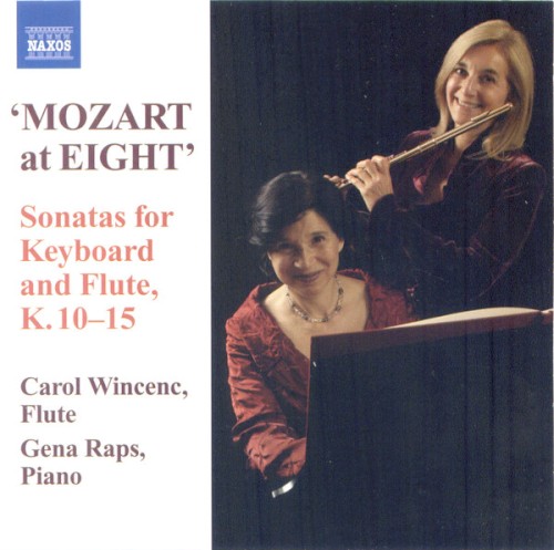 Mozart at Eight: Sonatas for Keyboard and Flute, K. 10-15