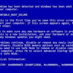 Blue Screen of Death