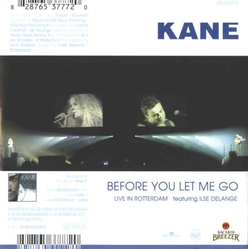 Before You Let Me Go (live in Rotterdam) / Rain Down on Me (Tiësto remix)
