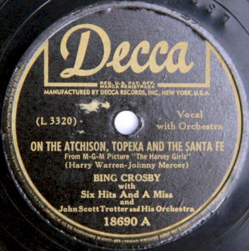 On the Atchison, Topeka and the Santa Fe / I’d Rather Be Me