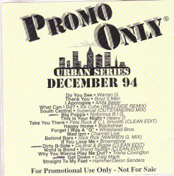 Promo Only: Urban Series, December 1994