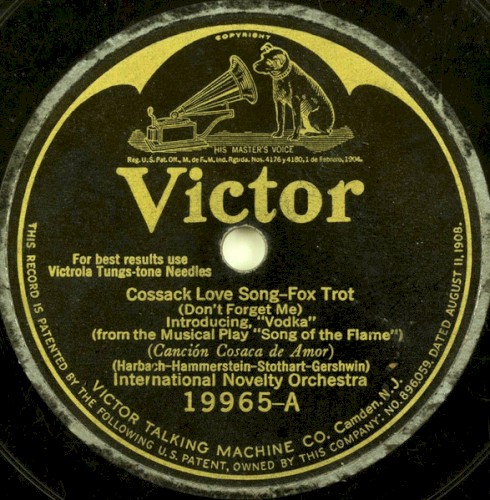 Cossack Love Song / Behind the Clouds