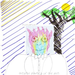 Childlike Drawing of the Devil