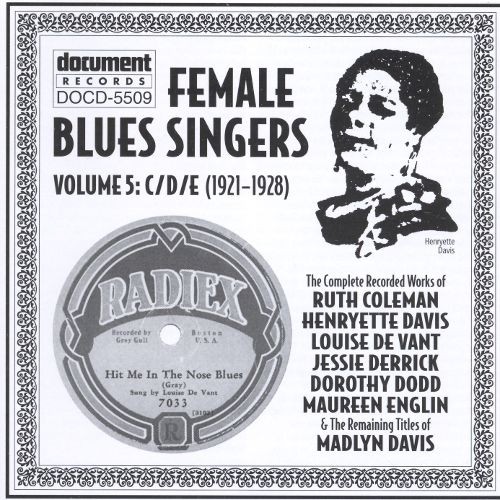 Female Blues Singers, Vol. 5 CDE (1921-1928)