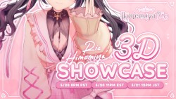【3D DEBUT SHOWCASE】Princess Takes The Stage~! #Rie3D 💌