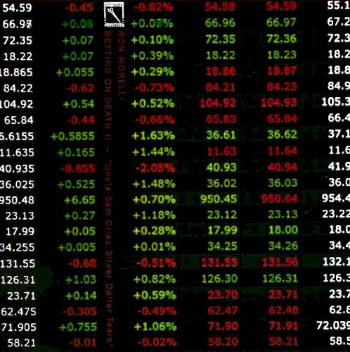 Betting On Death II - "Uncle Sam Cries Silver Dollar Tears"