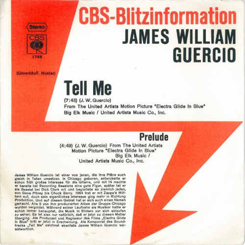 Tell Me / Prelude