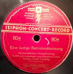 Eine lustige Betriebsratssitzung / Frau Mieterrätin hat das Wort