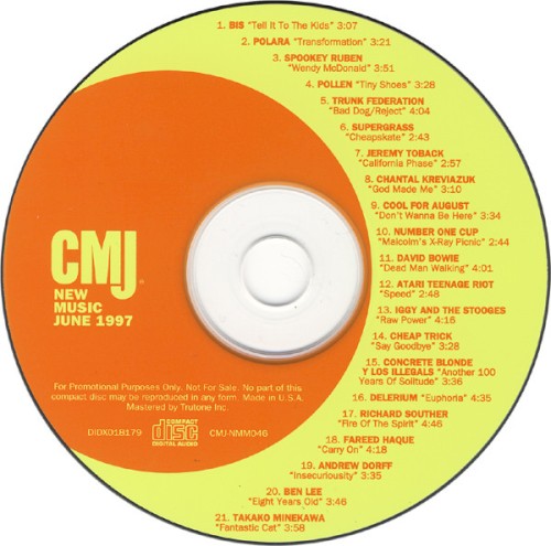 CMJ New Music Monthly, Volume 46: June 1997