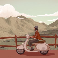 Motorbikes in Sapa