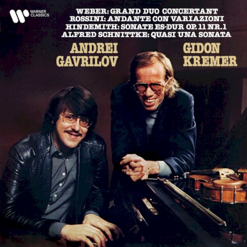Weber, Rossini, Hindemith & Schnittke: Works for Violin and Piano