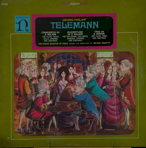 Concerto in A major, Ouverture in D major, Trio in E minor
