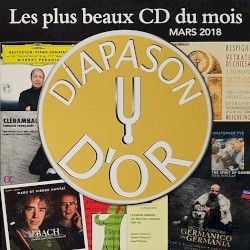 Les Diapason d'or : Mars 2018