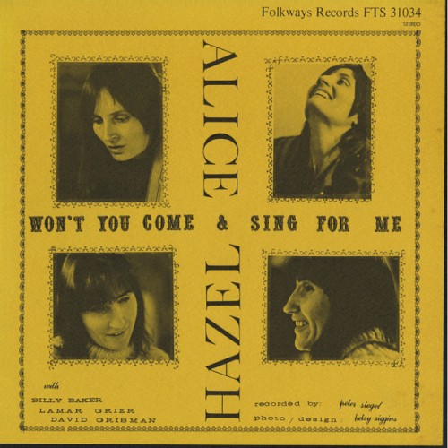 Won't You Come & Sing for Me?