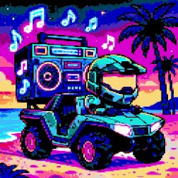 8-bit Beats for Saving the Universe
